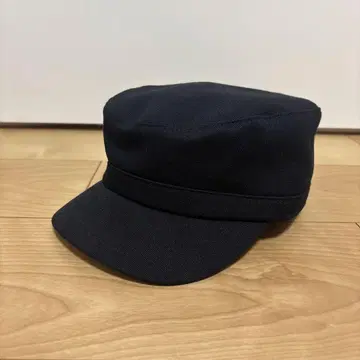 캔버스 워크캡 블랙 HATBLOCK