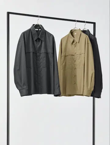 [ 미사용 새상품 ] UNIQLO U 유틸리티 오버사이즈 셔츠 M사이즈