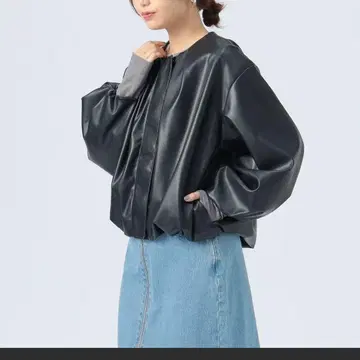 미사용 새상품 beams 여성용 인조 가죽 2025ss