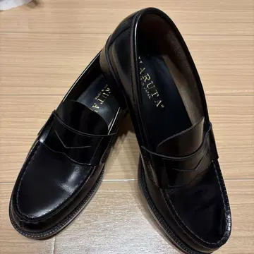 HARUTA 블랙 로퍼