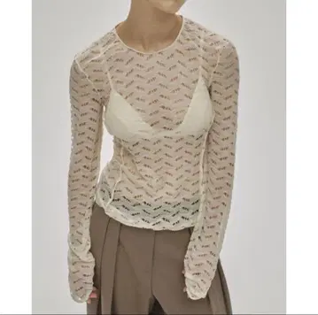 TODAYFUL / Jacquard Long T-shirt