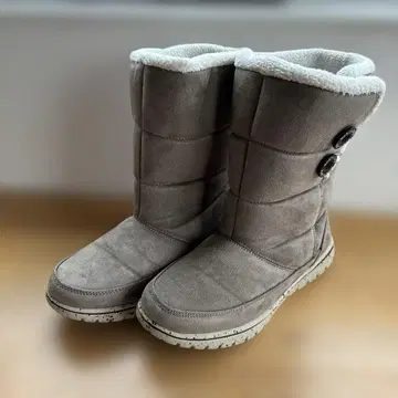 North Date 방수 미끄럼 방지 스파이크 사이드 버튼 롱 부츠