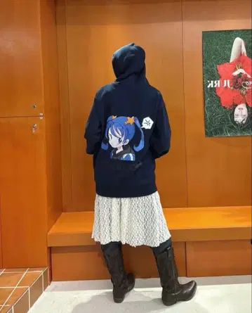 Hoodmart maco 맨투맨 후디 네이비 XL