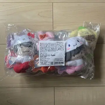 나니와단시 산리오 봉제 인형 7체 세트