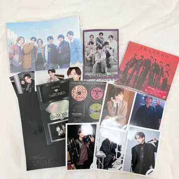 SixTONES 교모토 타이가 타카하시 유토 굿즈 세트