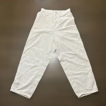 wrou 화이트 롱 팬츠