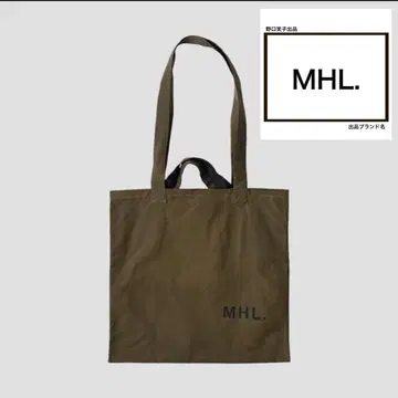 [ 미사용 ] MHL. 로고 토트백
