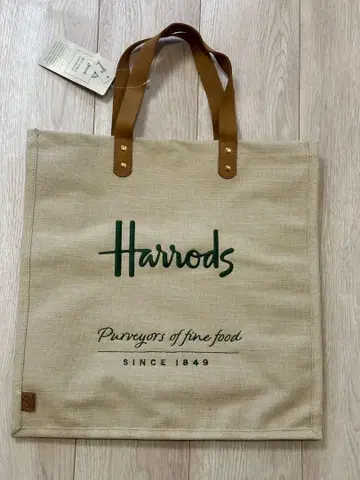 새상품 택 포함 Harrods 해롯 토트백 주트백