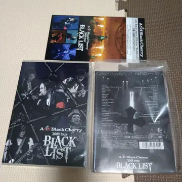 Acid Black Cherry 2008 tour BLACK LIST