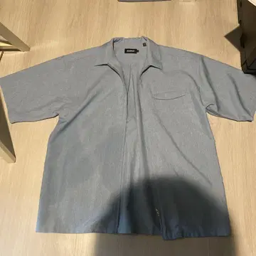 XLARGE 라이트 블루 반팔 셔츠 XL