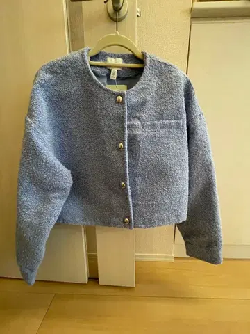 H&M 새상품 자켓 블루