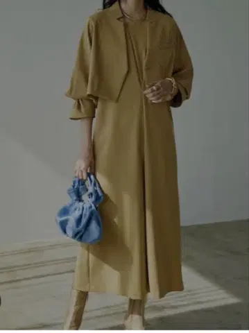 AMERI OTONA SHORT JACKET SET UP DRESS