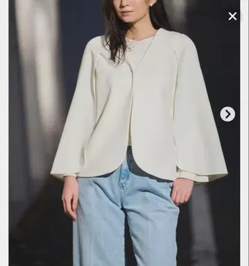 CELFORD 노카라 자켓 케이프
