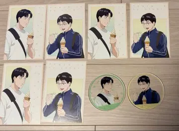 꿈속에서, 너에게. 애니메이트 그래티 유상 특전 아크릴 코스터 & 엽서