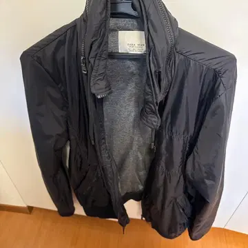 ZARA MAN 블랙 나일론 자켓 L