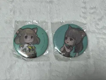 FF14 팬페스티벌 한정판 캔 배지 쿠로시로