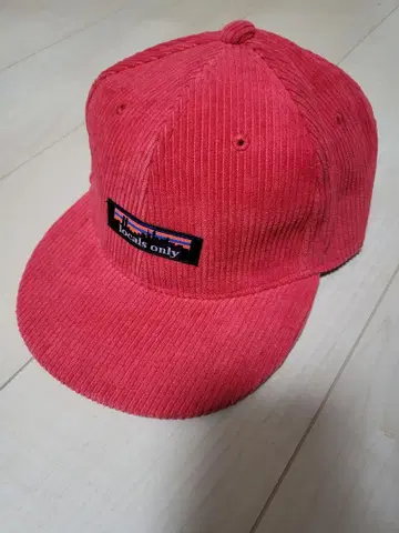 배송비 포함 핑크 코듀로이 캡