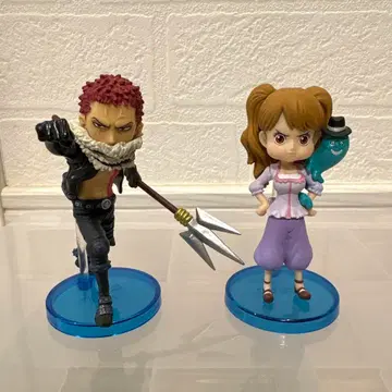 원피스 월드 컬렉션 빅맘 해적단 카타쿠리 푸딩 2체 세트 판매