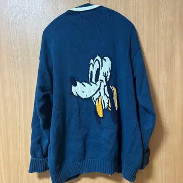 ZARA Disney 구피 자수 가디건 M 사이즈