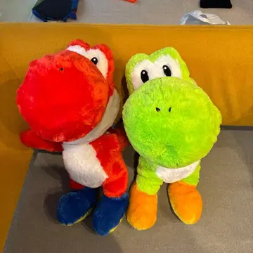 슈퍼 마리오 푹신 봉제 인형 요시 특대 사이즈 45cm