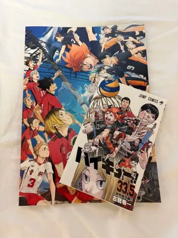 하이큐!! 극장판 쓰레기장의 결전 팜플렛&특전 세트