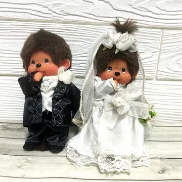 Wedding Monchhichi 몽치치 웨딩 희귀 레어