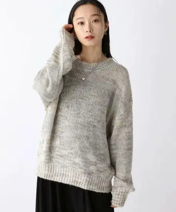 지나시스 JEANASIS 인터샤 그라데 스타 풀오버 니트