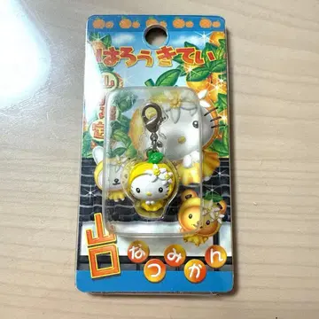 지역 한정 키티 야마구치 한정 나츠미캉 ver. 지퍼 마스코트