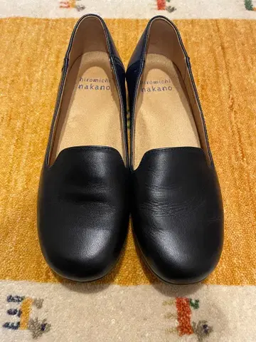 hiromchi nakano 블랙 플랫슈즈