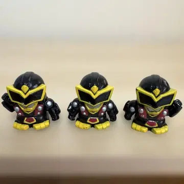 철완 탐정 로보턱 손가락 인형 3개 도에이 제작 특촬 TV 드라마