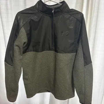 Under Armour 하프 지퍼 자켓 그린