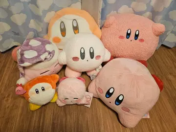 커비 와돌디 봉제 인형 7개 묶음 판매