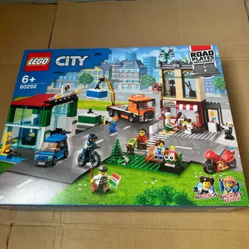 레고(LEGO) 시티 타운 센터 도로 플레이트 포함 60292