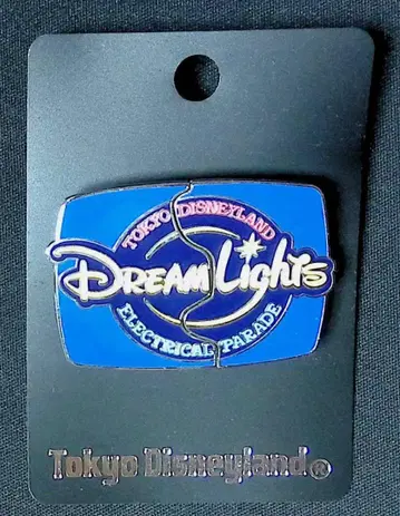 (중고품) 도쿄 디즈니랜드 Dream Lights 핀 배지