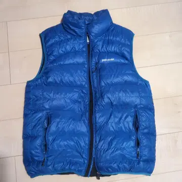 patagonia 파타고니아 다운 베스트 L 사이즈 블루