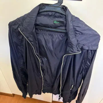 Benetton 네이비 나일론 자켓 48
