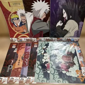NARUTO 제일복권 전설의 3닌자 클리어 포스터 9점 세트