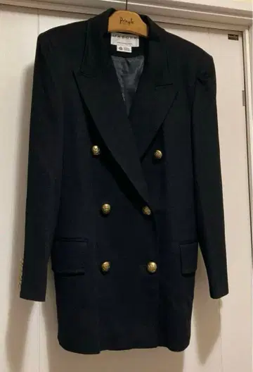 JAEGER 이예거 자켓 코트 퓨어 울 블랙 미사용