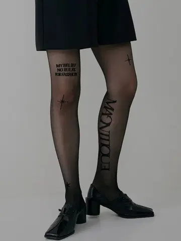 TABIO x AMERI MAGNITIQUE TATOO TIGHTS