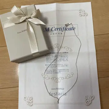 festaria 플라티나 목걸이