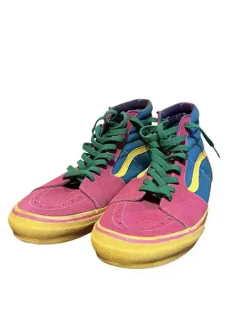 VANS SK8-HI 반스 스웨이드x캠퍼스
