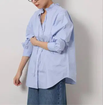 JOURNAL STANDARD relume 하이 카운트 코튼 스탠드 카라