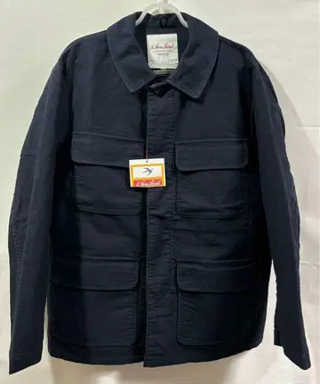 le sans pareil 몰스킨 자켓 네이비 40