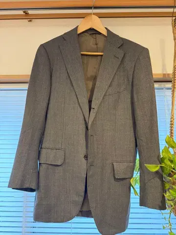 SHIPS 테일러드 자켓 그레이 CANONICO SUPER110