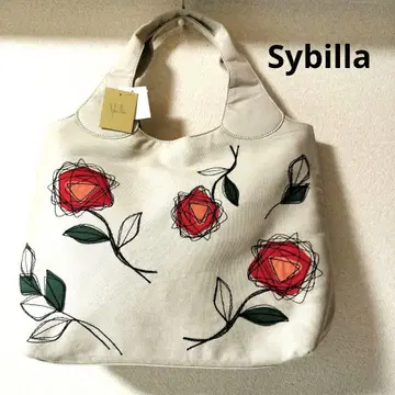 Sybilla 시빌라 택 포함 새상품! 자수 코튼 토트백