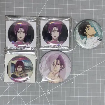 free! 마츠오카 린 야마자키 소스케 중국 캔뱃지 마그넷