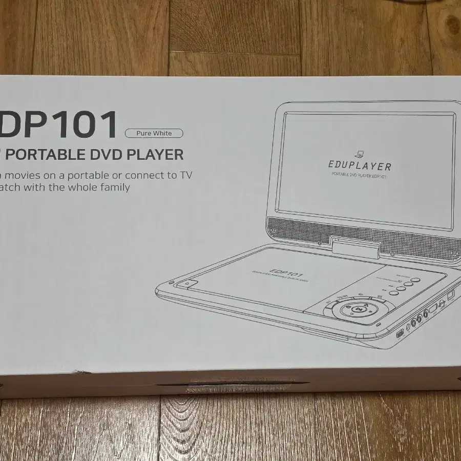 EDUPLAYER EDP101 Portable DVD Player with Buddy Headphones