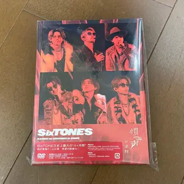 SixTONES 관성의 법칙 초회반 DVD