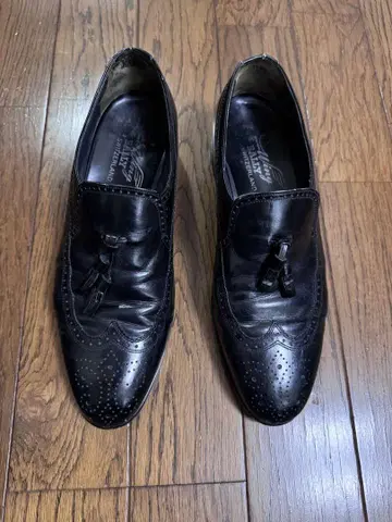 구제 의류 BALLY 윙 팁 슈즈 태슬 포함