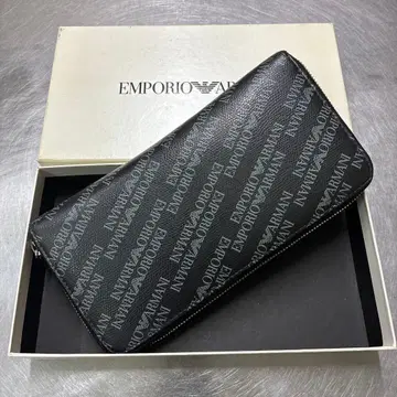 EMPORIO ARMANI 로고 장지갑